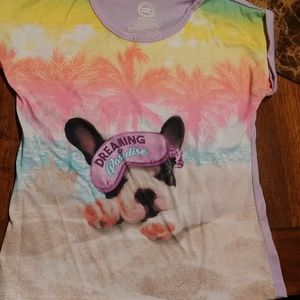 Girls night time t shirt
